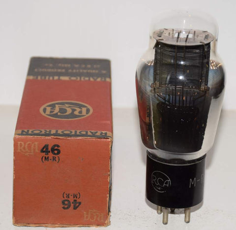 (Single) 46 RCA NOS original box 1940's (59ma Gm=2900)