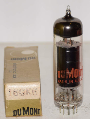 16GK6 Dumont by Sylvania NOS 1960's (10 in stock)