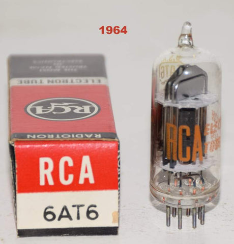 6AT6 RCA NOS 1964 (74/60)