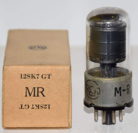 12SK7GT RCA NOS 1940's (9.2ma)
