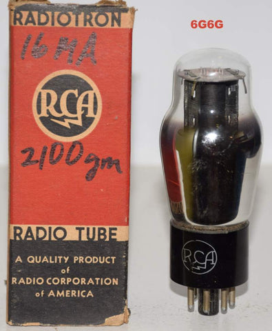 6G6G RCA NOS 1940's (16ma)