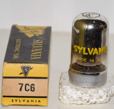 (Best Single) 7C6 Sylvania NOS 1950's (102/60)