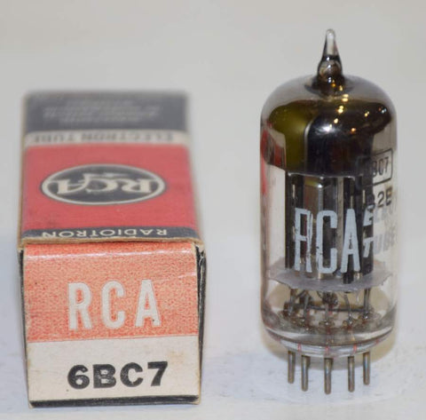 6BC7 Sylvania branded RCA NOS 1950's (3 in stock)