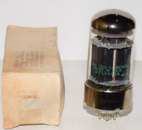 (!!!!!) (SINGLE) JAN-CHS-6080WB Sylvania NOS 1966-1967 (108/85ma)