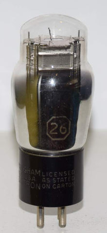 26 RCA Radiotron/Cunningham engraved used/good 1930's (3.6ma)