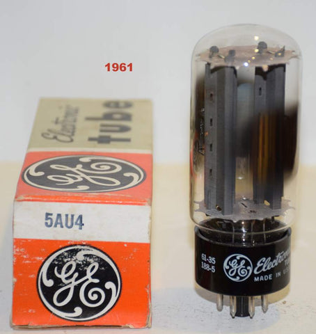 (!) 5AU4 GE NOS 1961 (52/40 and 54/40)