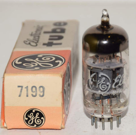 (!!) (Best Value Single) 7199 Sylvania branded GE NOS 1966 (10ma/8.6ma)