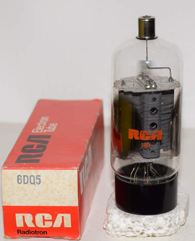 6DQ5 GE branded RCA NOS 1970's (123ma)