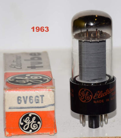 (!!) 6V6GT GE NOS 1963 (39.6ma)