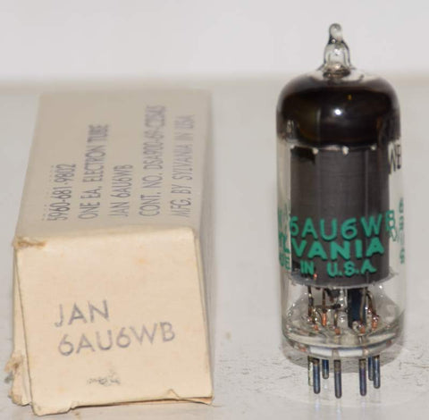 6AU6WB Sylvania JAN NOS 1969 (8.1ma)
