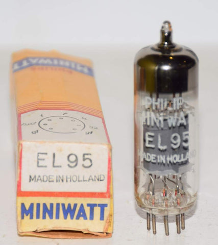 (!) 6DL5=EL95 Philips Miniwatt Holland made in Moza Italy NOS 1965 (20ma)