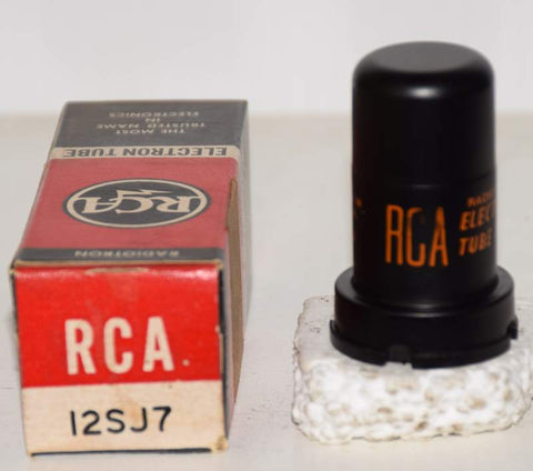 12SJ7 RCA NOS 1961 (3.0ma)