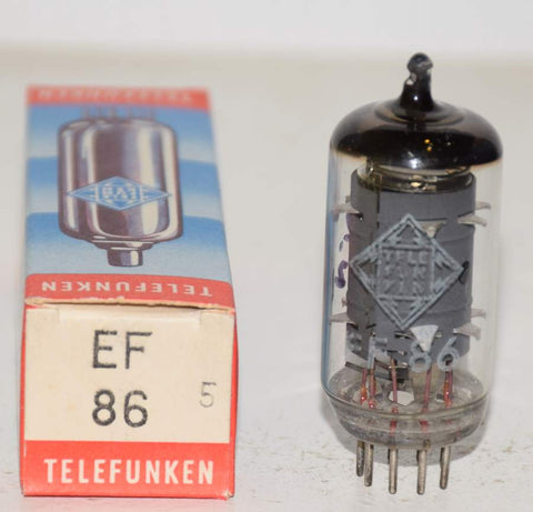 (!!!) (Best Value Single) 6267=EF86 RFT East Germany branded Telefunken 1964 (2.7ma)