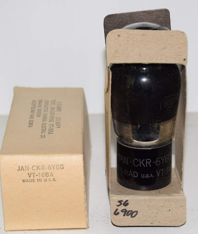 (!!) (Single) JAN-CKR-6Y6G Ken Rad NOS 1944 (56ma)