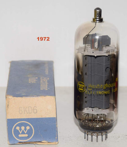 6KD6 Westinghouse Japan NOS 1972 (99ma)