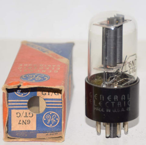 6N7GT RCA branded GE NOS 1940's (2.8/2.9ma) (Highest Gm)