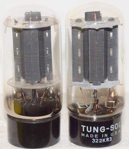 (!!!!) (Best Pair 6L6GB) 6L6GB RCA and RCA branded Tungsol black plate double 