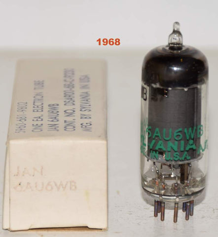 6AU6WB Sylvania NOS 1968 (6.4ma)