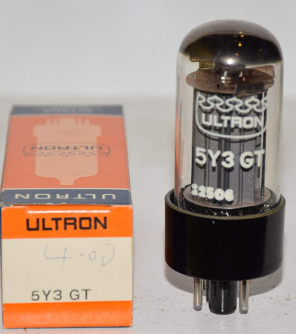 (!!) (Best Value) 5Y3GT Russian made NOS branded ULTRON 1970's (3 in stock)