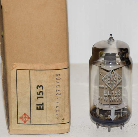 (SINGLE) EL153 Telefunken NOS 1960's (70ma)