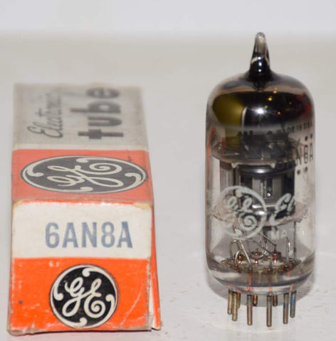 (!!) 6AN8A Westinghouse branded GE NOS 1963 era (16.8/16.0ma) (Highest mA and Gm)