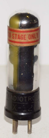 (!!) (Best Single) UX-120=20 Radiotron used/tests like new 1920's (7.3ma)