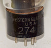 (!!!!) (Best Value Single) 274B Western Electric engraved base used/strong 1930's - broken guide pin (50/40 and 53/40) (best value)