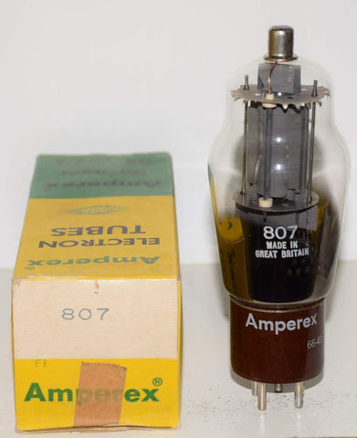 (!!!) (Best Single) 807 Mullard UK Amperex NOS 1966 (69ma)