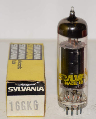 16GK6 Sylvania NOS 1960's (1 tube)