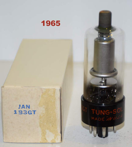 (!) (BEST VERSION) JAN-1B3GT=1G3GT Tungsol NOS 1960's (15 in stock)