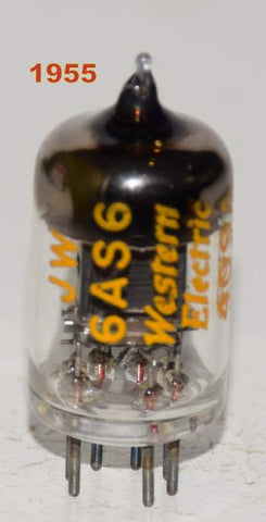 6AS6=409A Western Electric NOS 1955 (4.8ma)