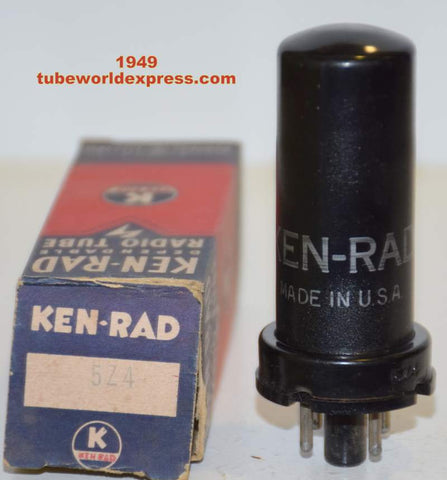 5Z4 Ken Rad NOS 1949 (53/40 and 53/40)