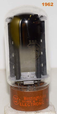 (!!) (SINGLE) 5R4GYB RCA branded Westinghouse NOS 1962 (50/40 and 52/40)