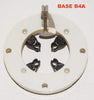 B4A ceramic base NOS for 715A/B/C and Tungar bulbs
