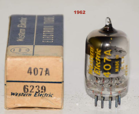 (!) (Best Single) 407A Western Electric NOS 1962 (44/26 and 49/26)