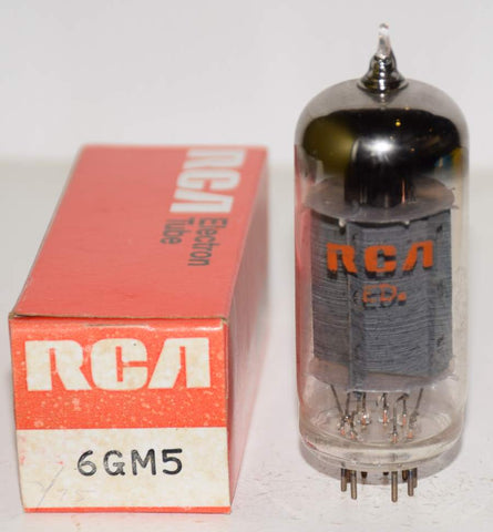 6GM5 Sylvania branded RCA NOS (52ma)