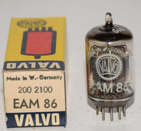 EAM86=6GX8 Valvo West Germany NOS (3 in stock)