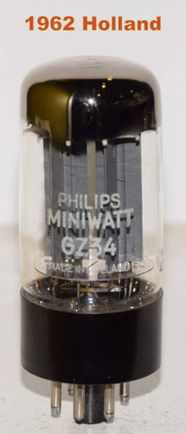 (!!!!) (Best Holland Single) GZ34 Philips Miniwatt Holland NOS double 