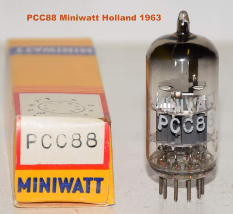 (!!!!) (Best Single 1963) PCC88=7DJ8 Philips Miniwatt Holland 