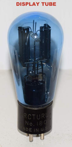 (!!) (DISPLAY TUBE) 180 Arcturus Blue 1930 era (does not work - display tube only)