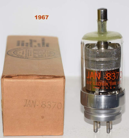 8370 ITT Electron Hydrogen Thyratron NOS 1967 sold as-is (2 in stock)