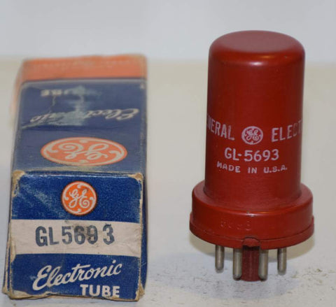 (!!!) GL-5693 GE red can NOS 1954 (3.1ma)