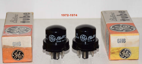 (!!) (BEST PAIR #2) 6H6 GE NOS 1972-1974 (46-48/40 and 45-48/40)