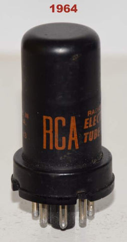 6SJ7 RCA metal can like new 1964 (3.8ma)