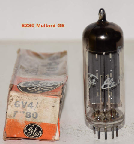 (!!) (Best Mullard) EZ80 Mullard UK branded GE 