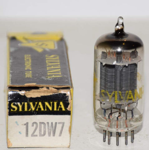 12DW7 Sylvania NOS 1960's (1.4/8.7ma)