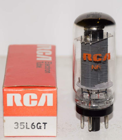 35L6GT Sylvania branded RCA wafer-base NOS 1970's (75/60)