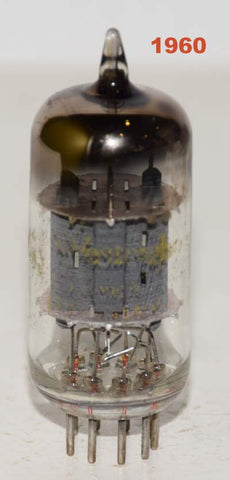 (!!!!) (Best Value Single) 12AX7 Westinghouse gray pinched plates 