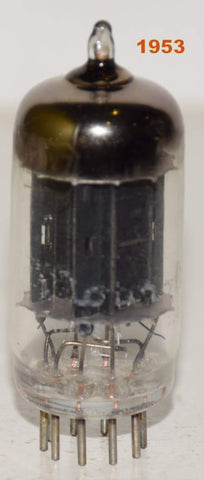 (!!!!) (Single) 12AX7 RCA Motorola black plates 