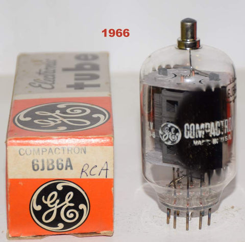 (!) (BEST SINGLE) 6JB6A RCA branded GE NOS 1964 (86ma)